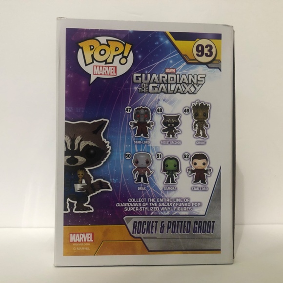 Funko Guardian of Galaxy 93 (Rocket Potted Grout) - Picture 5 of 12
